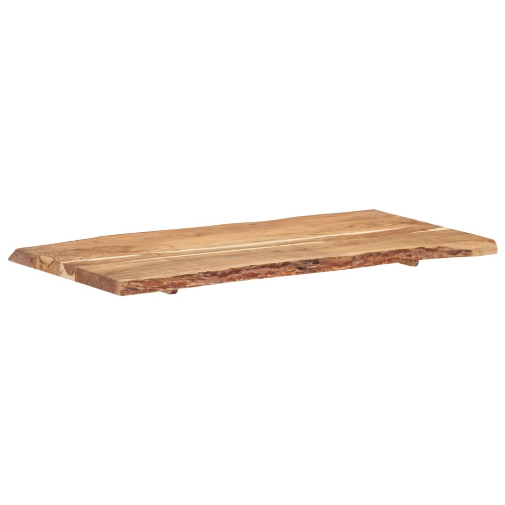 Stolna ploča od masivnog bagremovog drva 118 x (50-60) x 3,8 cm