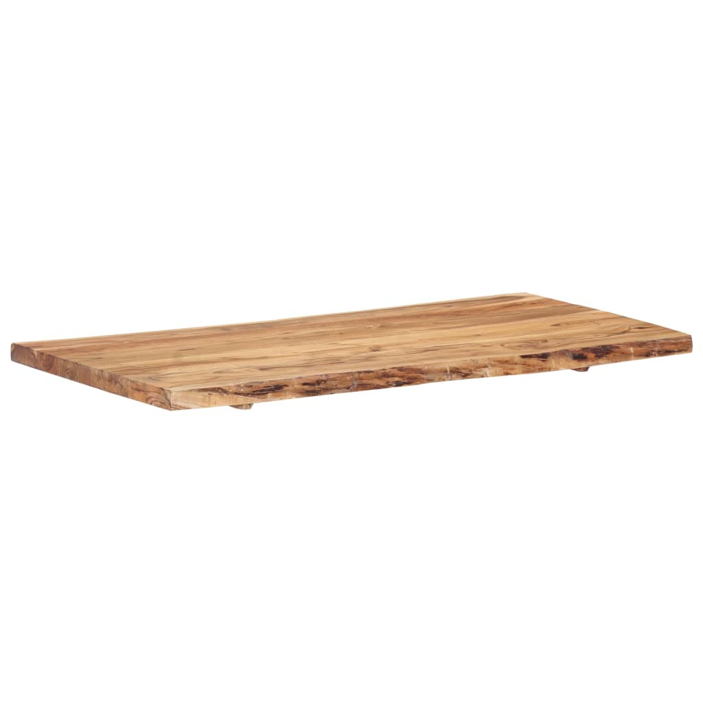 Stolna ploča od masivnog bagremovog drva 118 x (50-60) x 3,8 cm
