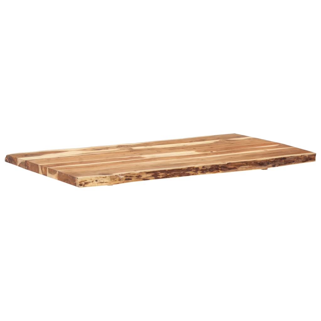 Stolna ploča od masivnog bagremovog drva 118 x (50-60) x 3,8 cm