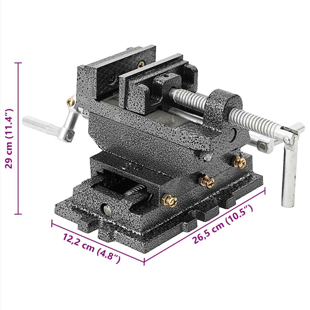 Ručna križna stega za bušilicu 70 mm