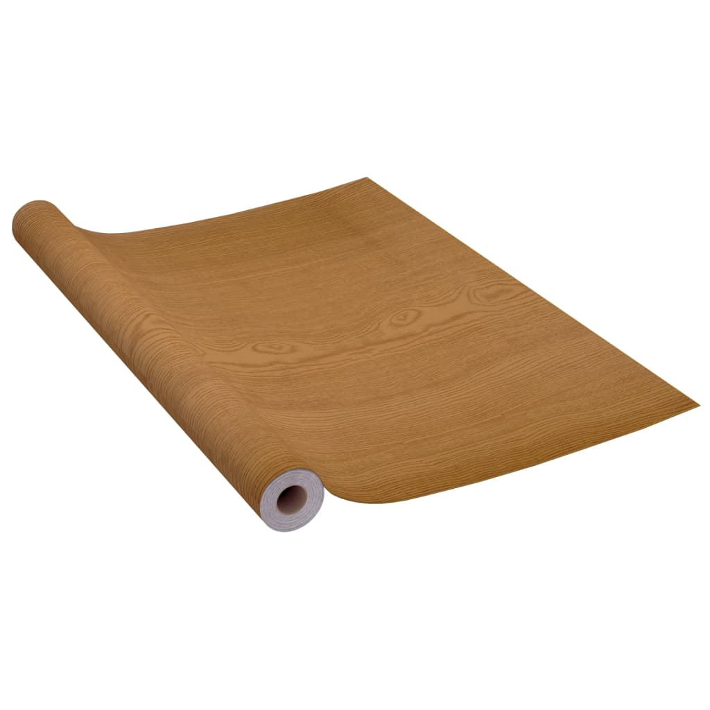 Samoljepljive folije za vrata 2 kom svijetli hrast 210x90 cm PVC