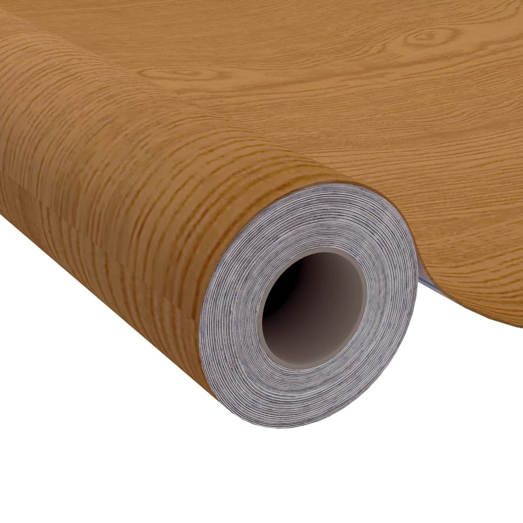 Samoljepljive folije za vrata 2 kom svijetli hrast 210x90 cm PVC