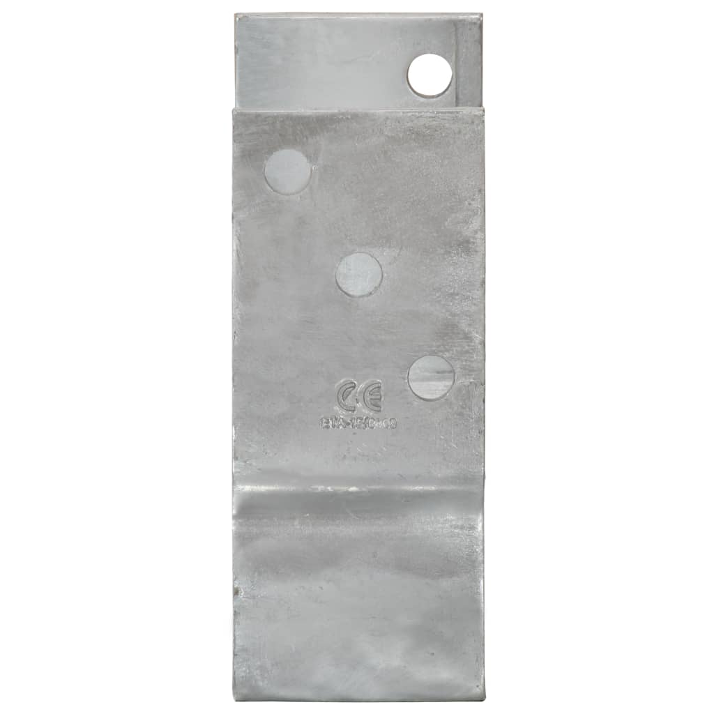 Sidra za ogradu 12 kom srebrna 9 x 6 x 15 cm pocinčani čelik
