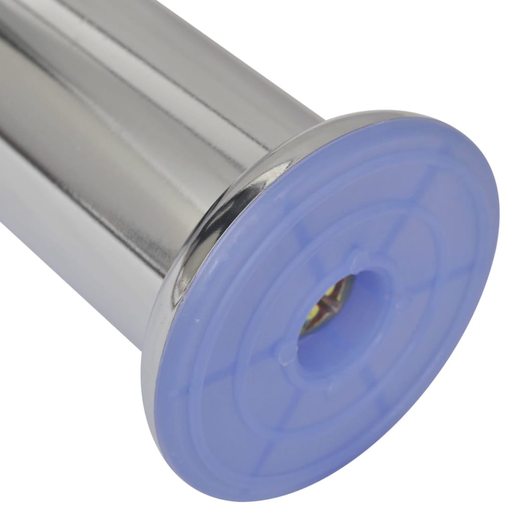 Okrugle noge za kauč 8 kom kromirane 180 mm