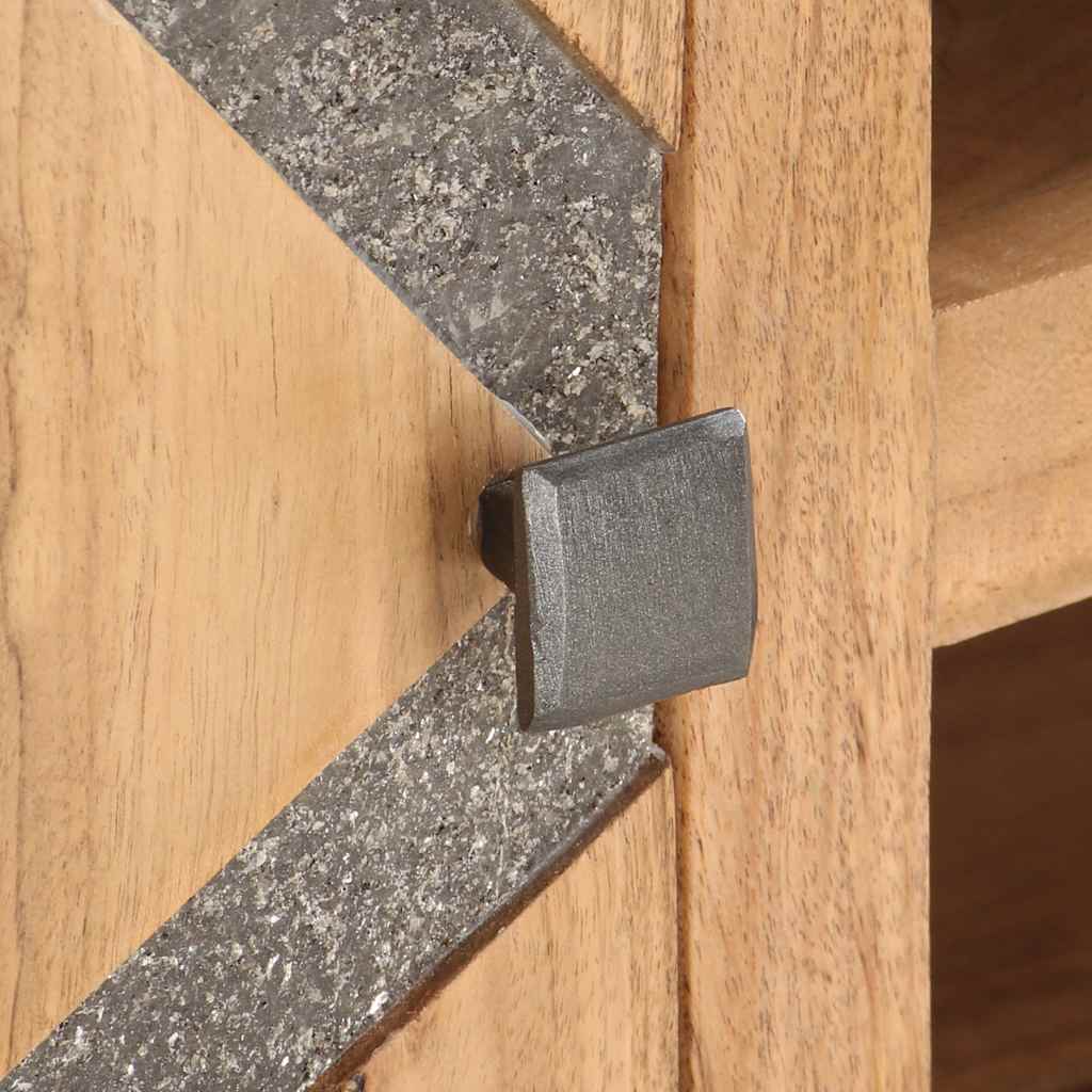 Stolić za kavu 90 x 45 x 40 cm od masivnog drva bagrema
