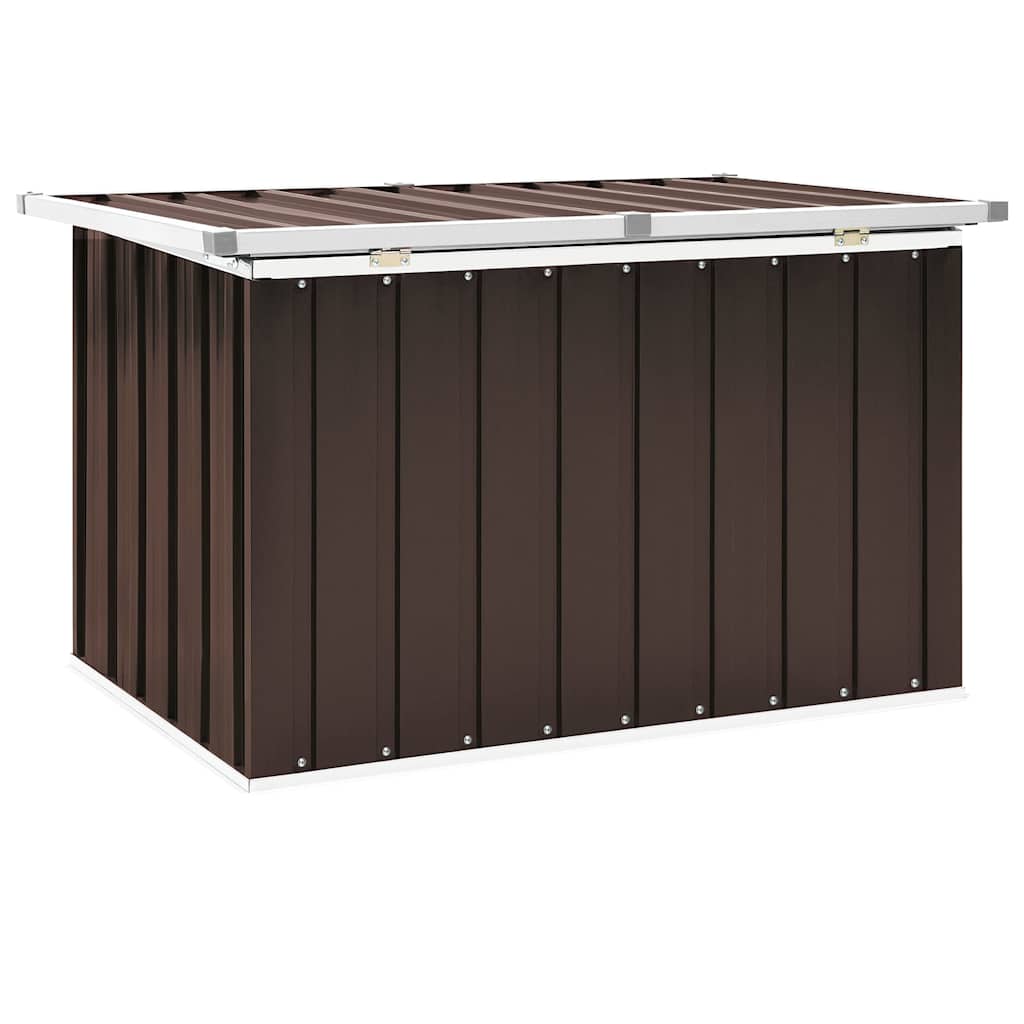 Vrtna kutija za pohranu smeđa 109x67x65 cm