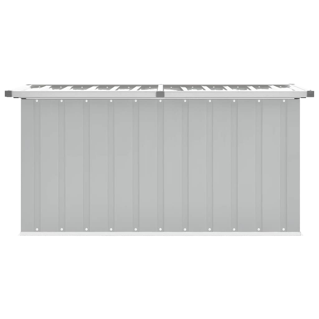 Vrtna kutija za pohranu siva 129 x 67 x 65 cm