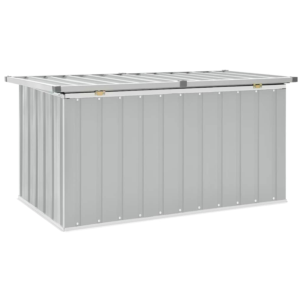 Vrtna kutija za pohranu siva 129 x 67 x 65 cm
