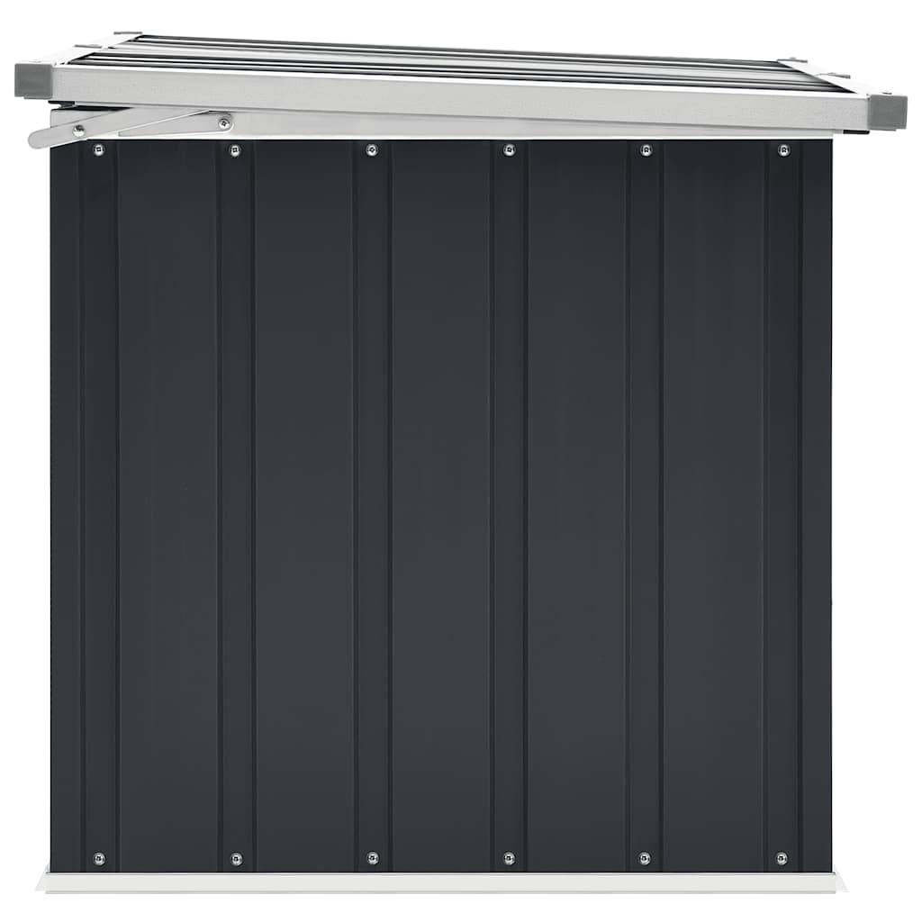Vrtna kutija za pohranu antracit 129 x 67 x 65 cm
