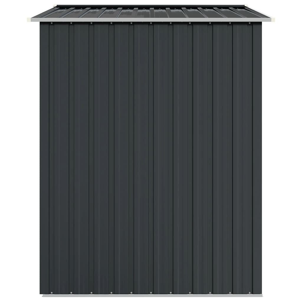 Vrtno spremište antracit 205 x 129 x 183 cm pocinčani čelik