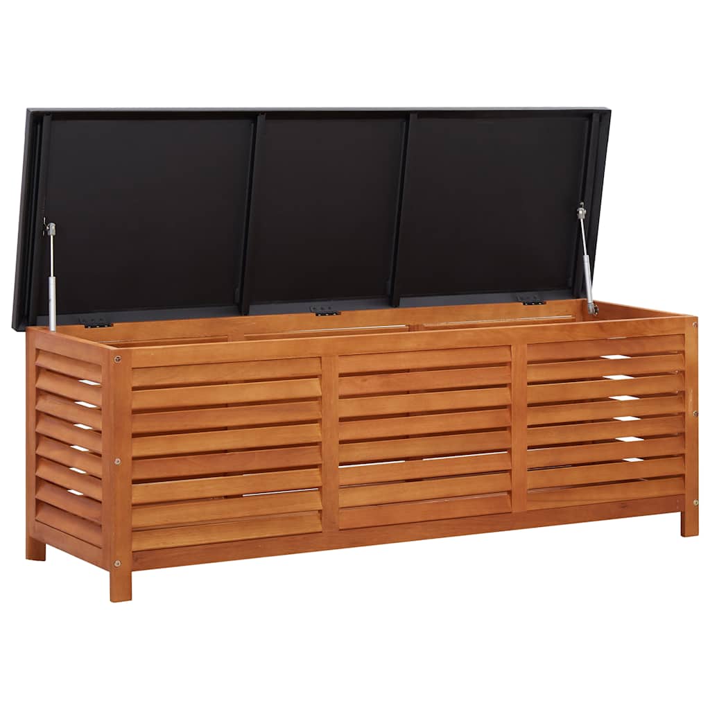 Vrtna kutija za pohranu 150x50x55 cm masivno drvo eukaliptusa