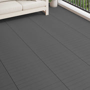 Pločice za decking 6 pcs Sivi 60 x 30 cm Drvoplastična smjesa