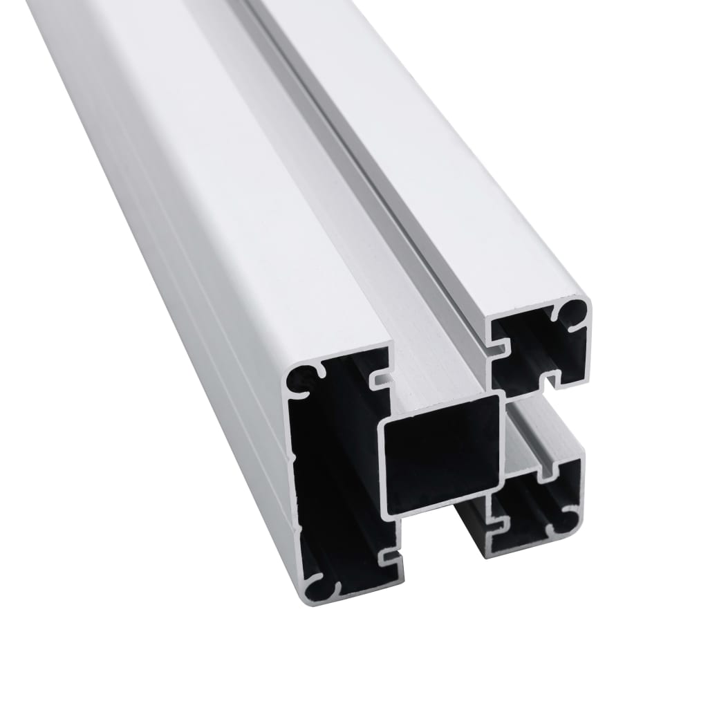 Stupovi za ogradu 2 kom aluminijski 185 cm