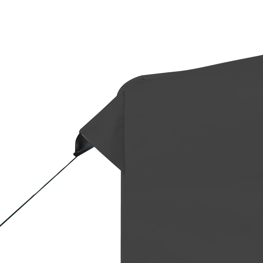 Profesionalni sklopivi šator za zabave aluminij 2x2 m antracit