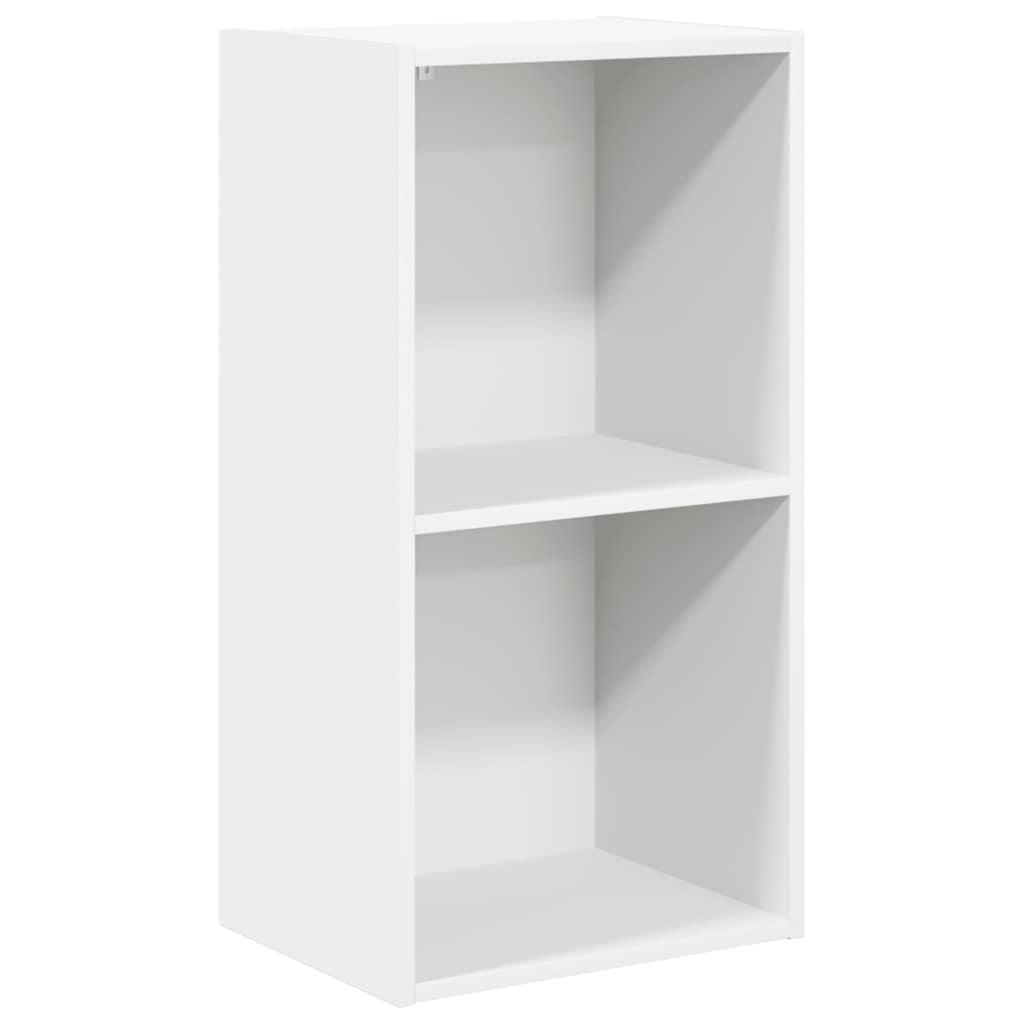Polica za knjige bijela 40x30x76,5 cm izrađeno drvo