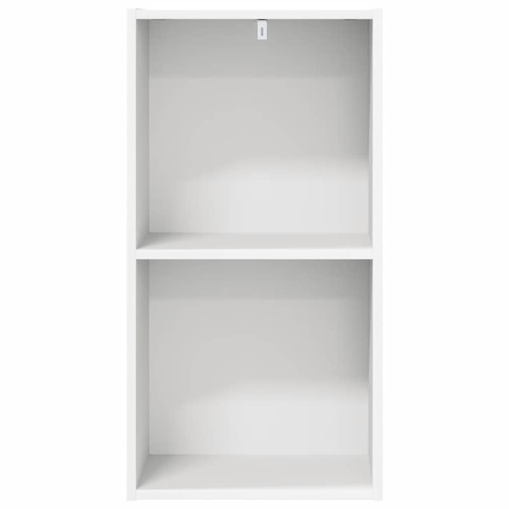 Polica za knjige bijela 40x30x76,5 cm izrađeno drvo