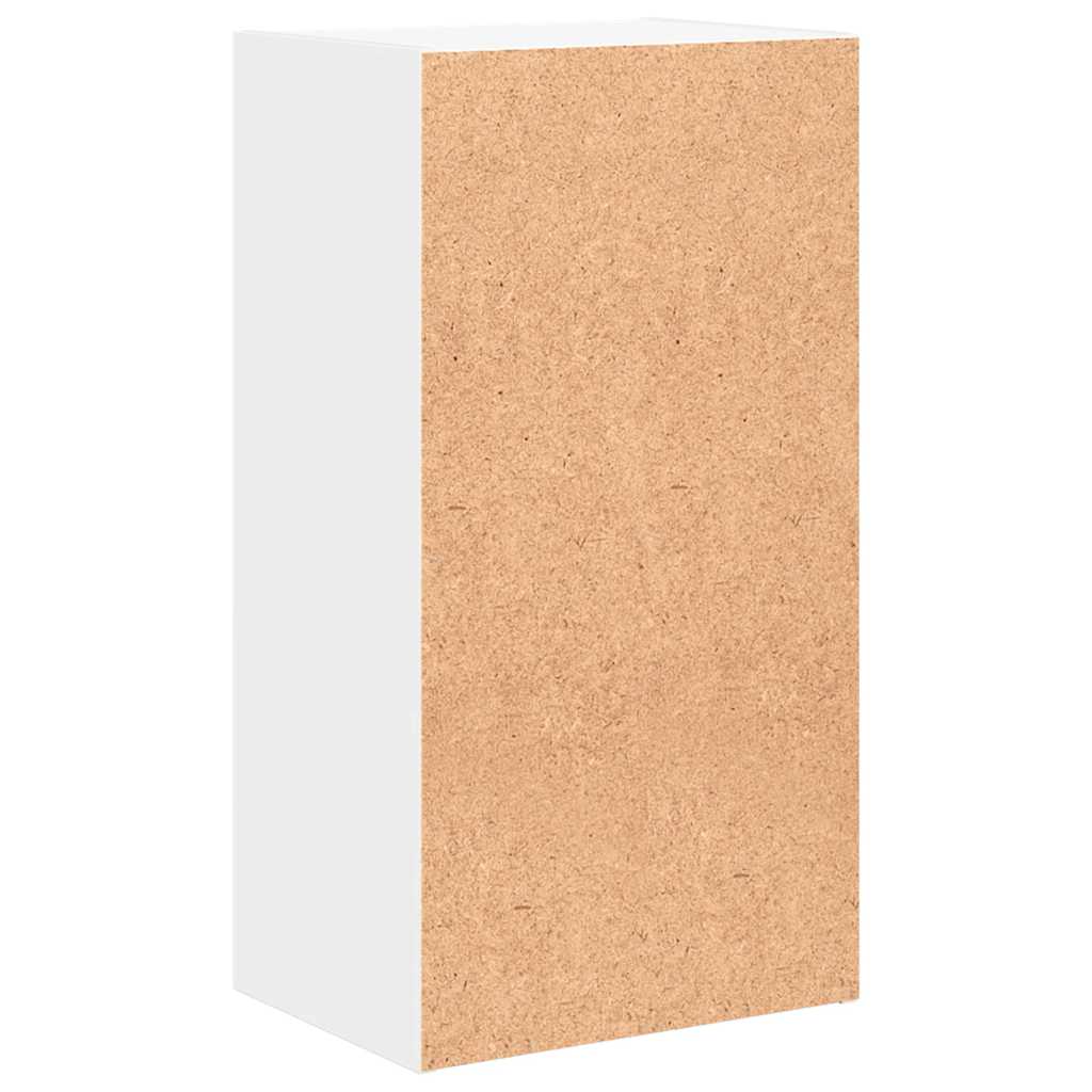 Polica za knjige bijela 40x30x76,5 cm izrađeno drvo