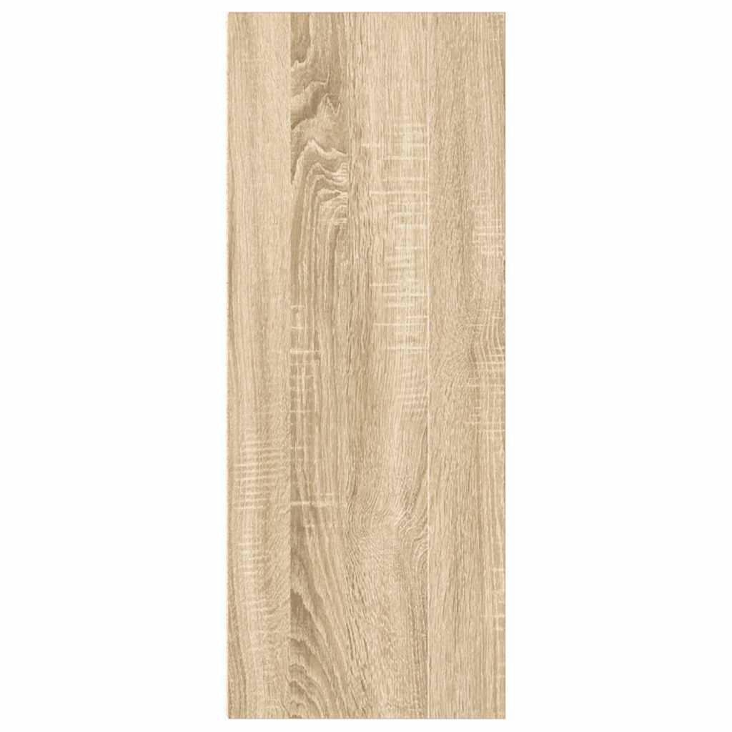Ormarić za knjige s 2 razine boja hrasta 40x30x76,5 cm drveni