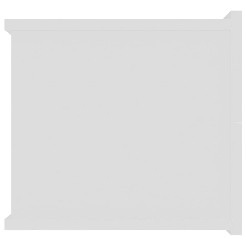 Noćni ormarići 2 kom bijeli 40 x 30 x 30 cm konstruirano drvo