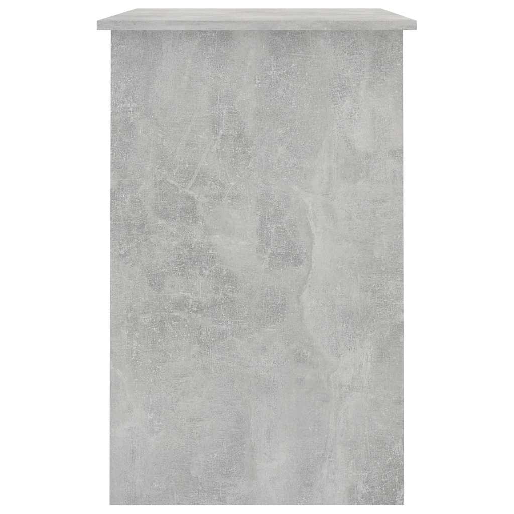 Radni stol siva boja betona 100 x 50 x 76 cm konstruirano drvo