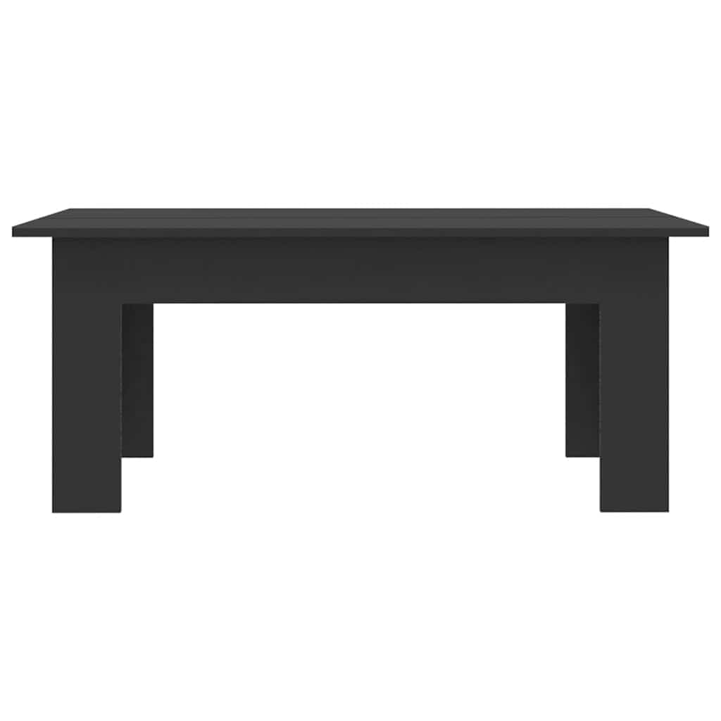 Stolić za kavu crni 100 x 60 x 42 cm od konstruiranog drva