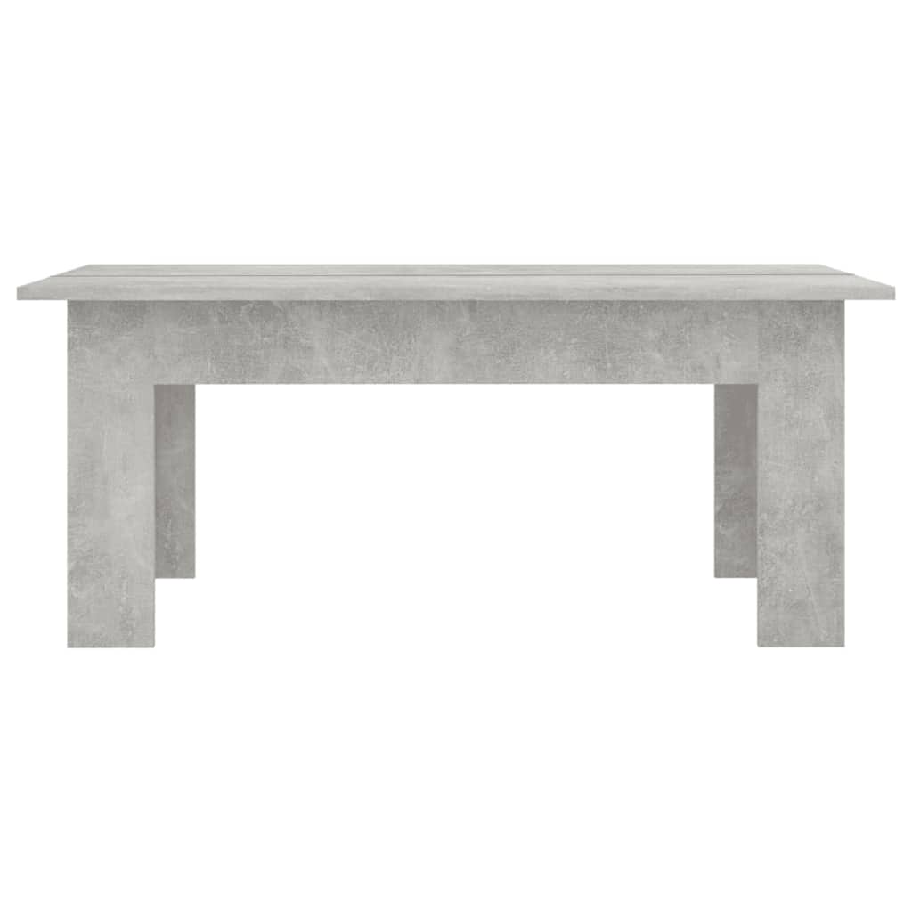 Stolić za kavu boja betona 100 x 60 x 42 cm konstruirano drvo