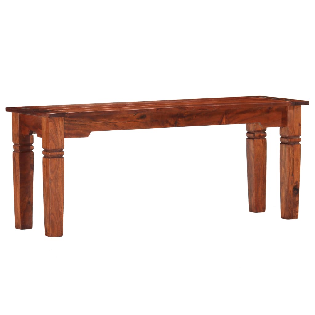 Klupa od masivnog bagremovog drva 110 cm