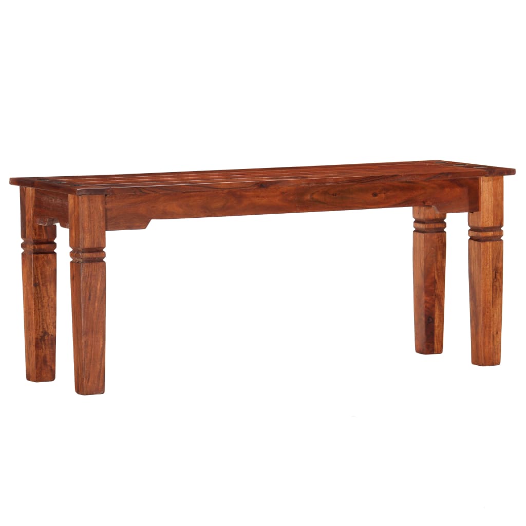 Klupa od masivnog bagremovog drva 110 cm