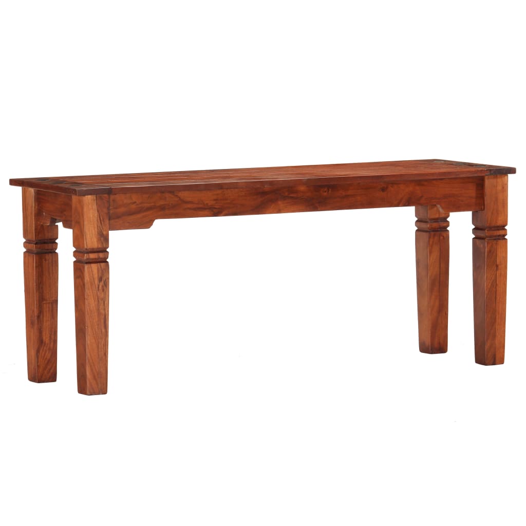 Klupa od masivnog bagremovog drva 110 cm