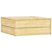 Vrtni stol 75 x 75 x 31 cm od impregnirane borovine