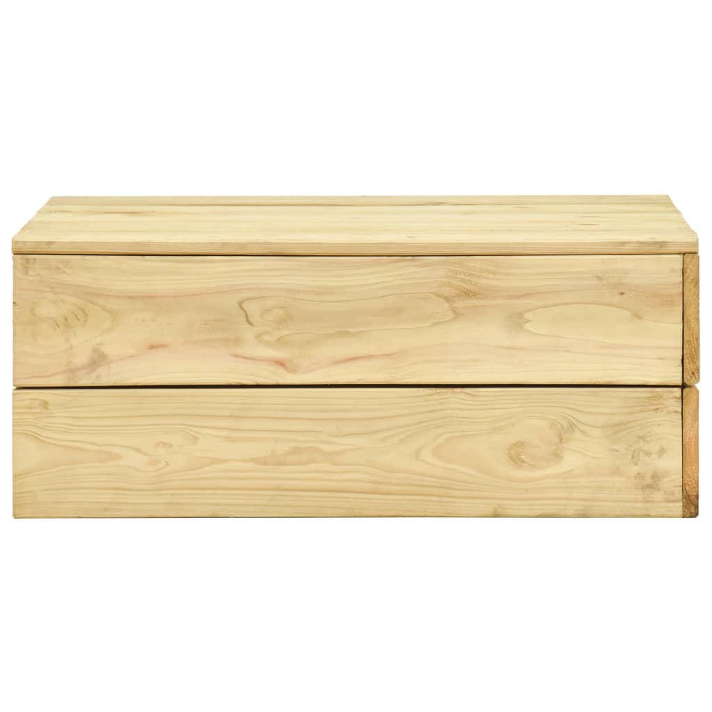 Vrtni stol 75 x 75 x 31 cm od impregnirane borovine
