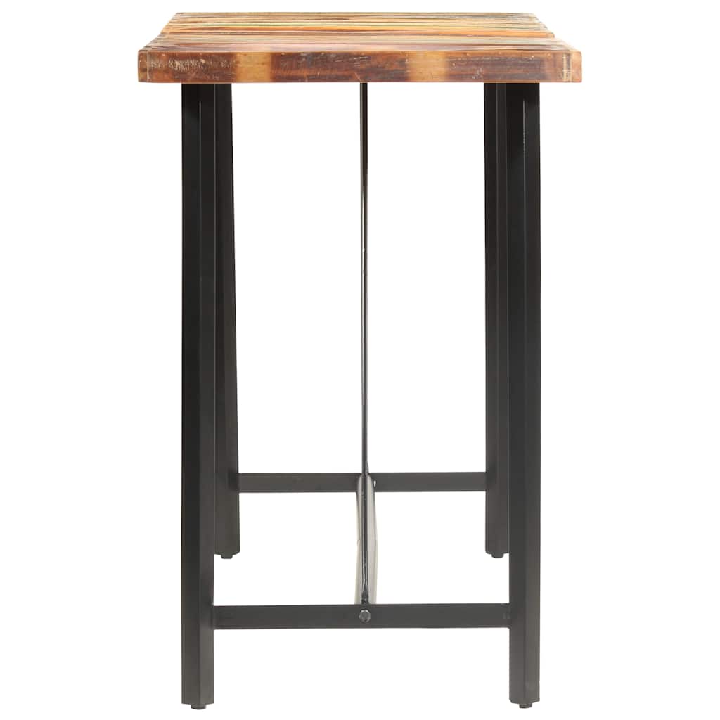 Barski stol 180 x 70 x 107 cm od masivnog obnovljenog drva