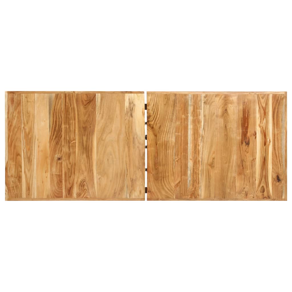Barski stol 180 x 70 x 107 cm masivno bagremovo drvo