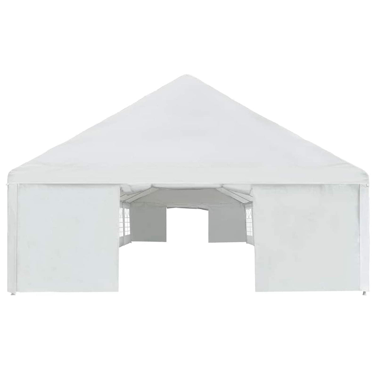 Šator za zabave Bijela 1600 x 600 x 370 cm Polietilen i metal