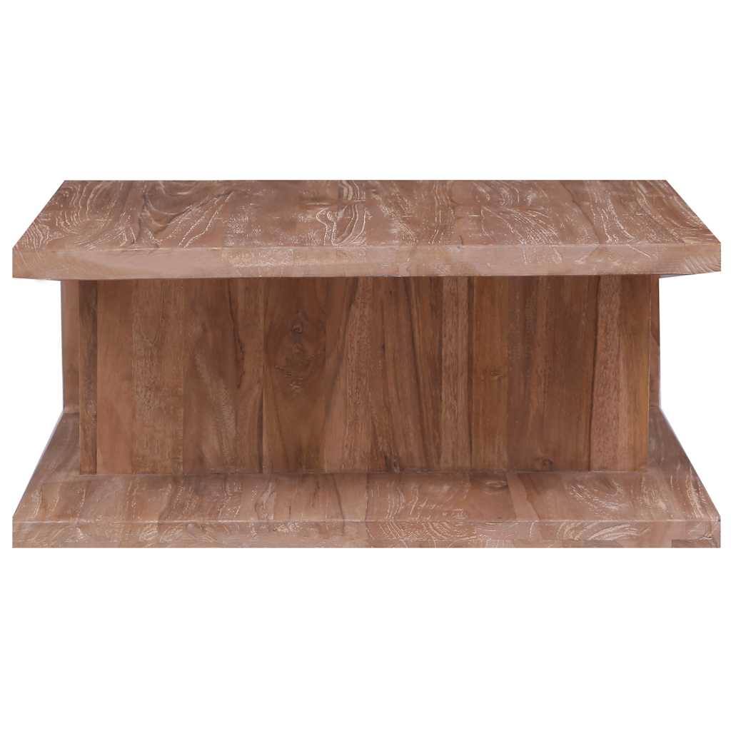 Stolić za kavu 70 x 70 x 30 cm od masivne tikovine