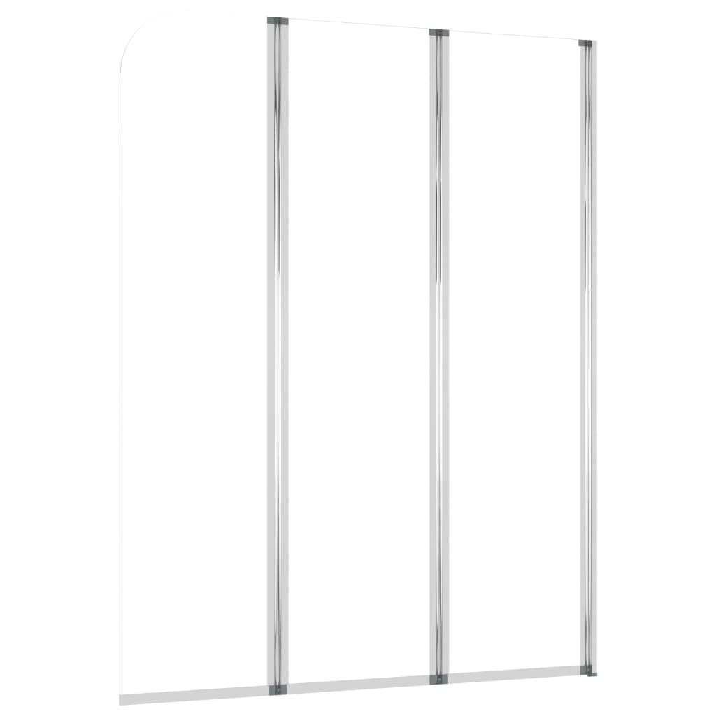 Tuš-kabine od kaljenog stakla 2 kom 104 x 130 cm prozirne