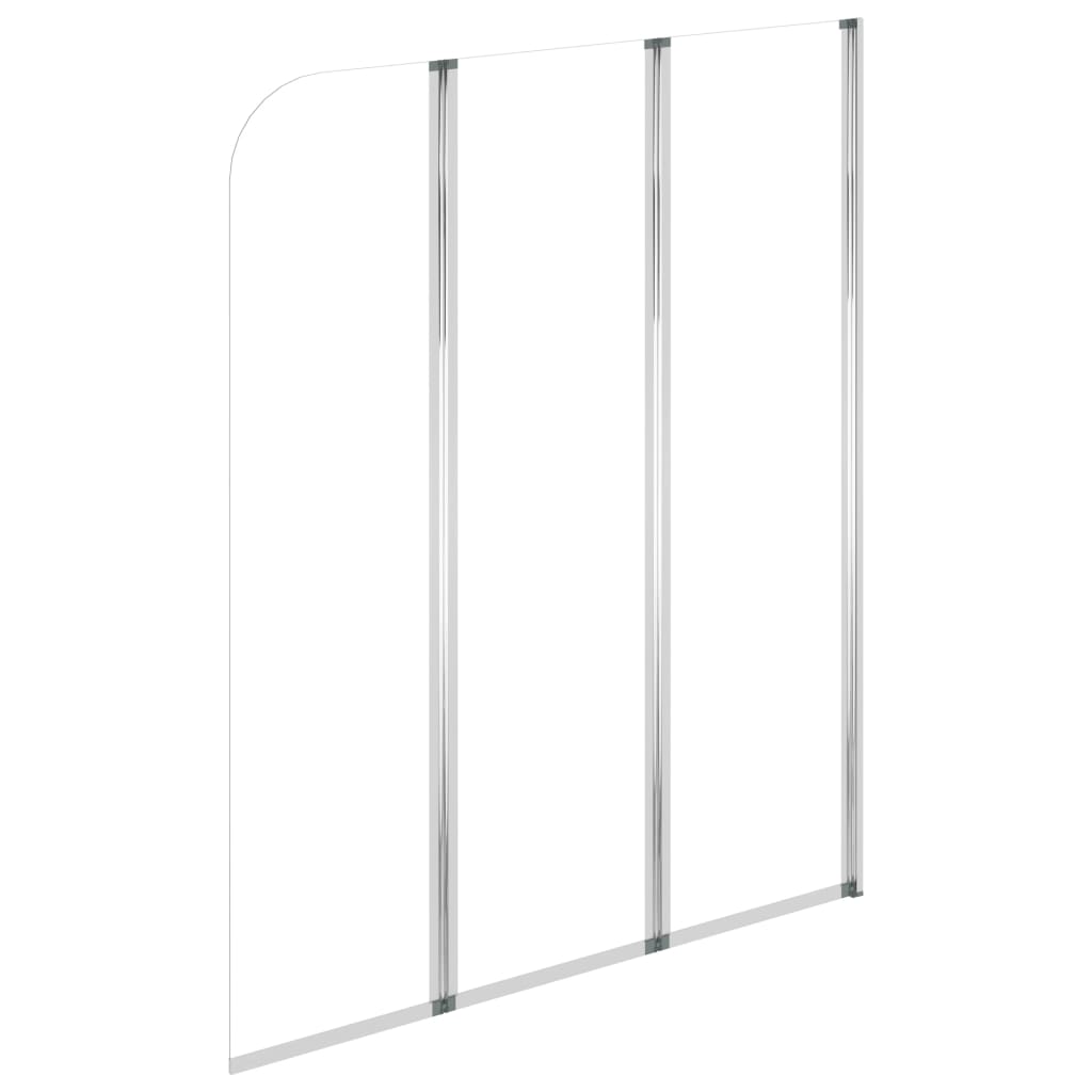 Tuš-kabine od kaljenog stakla 2 kom 104 x 130 cm prozirne