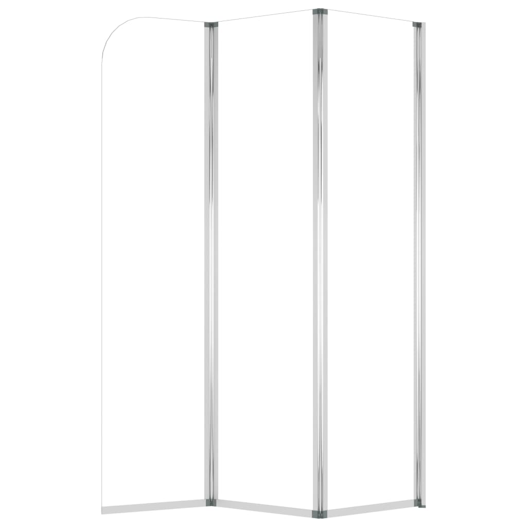 Tuš-kabine od kaljenog stakla 2 kom 104 x 130 cm prozirne