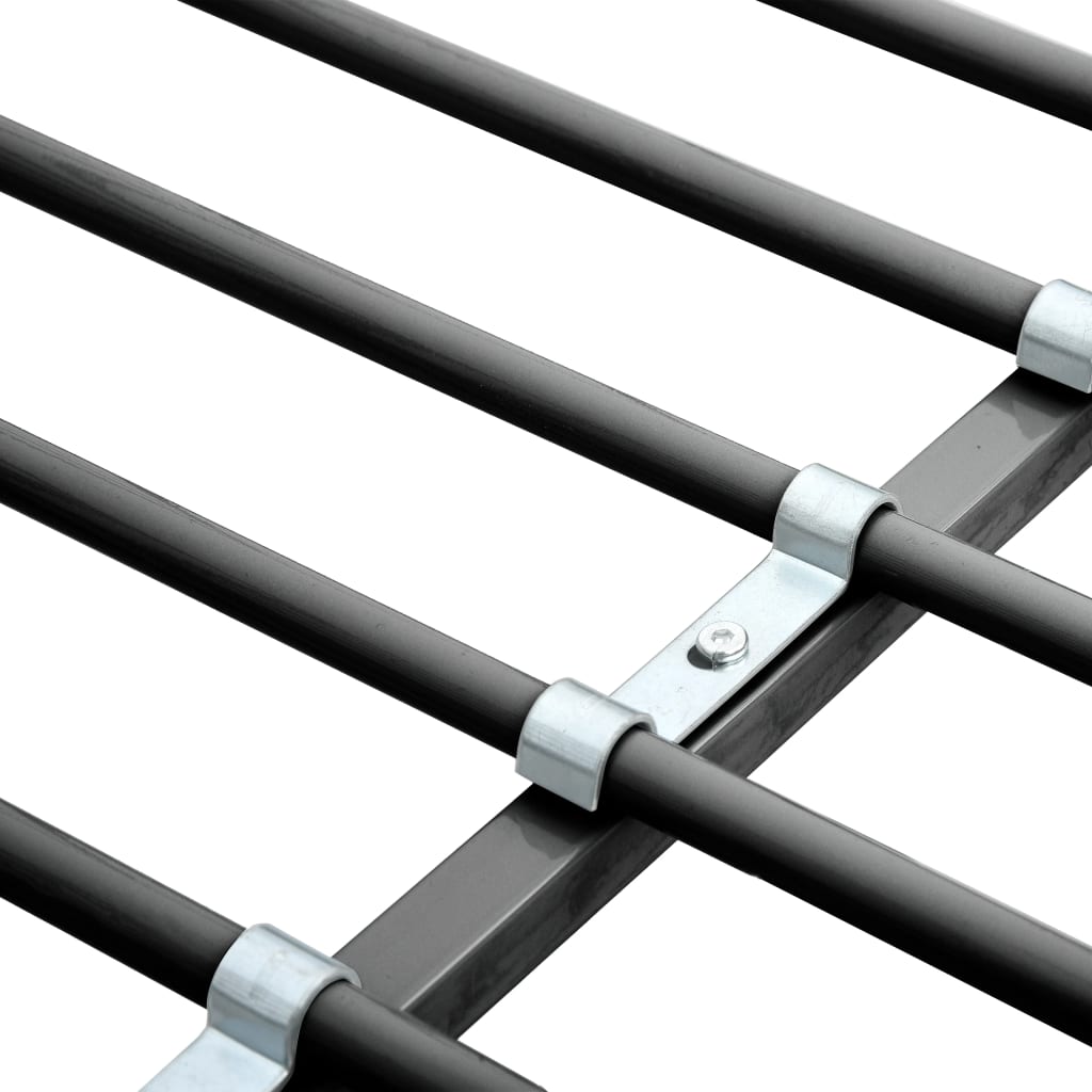 Krevet na kat sa stolićima u okviru crni metalni 90 x 200 cm