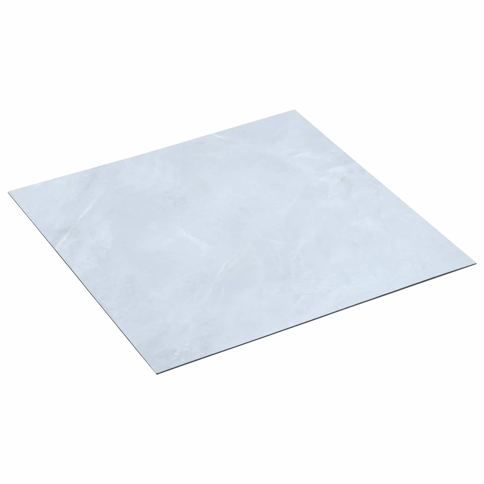 Podne daske 55 pcs Bijeli 5,11 m² PVC