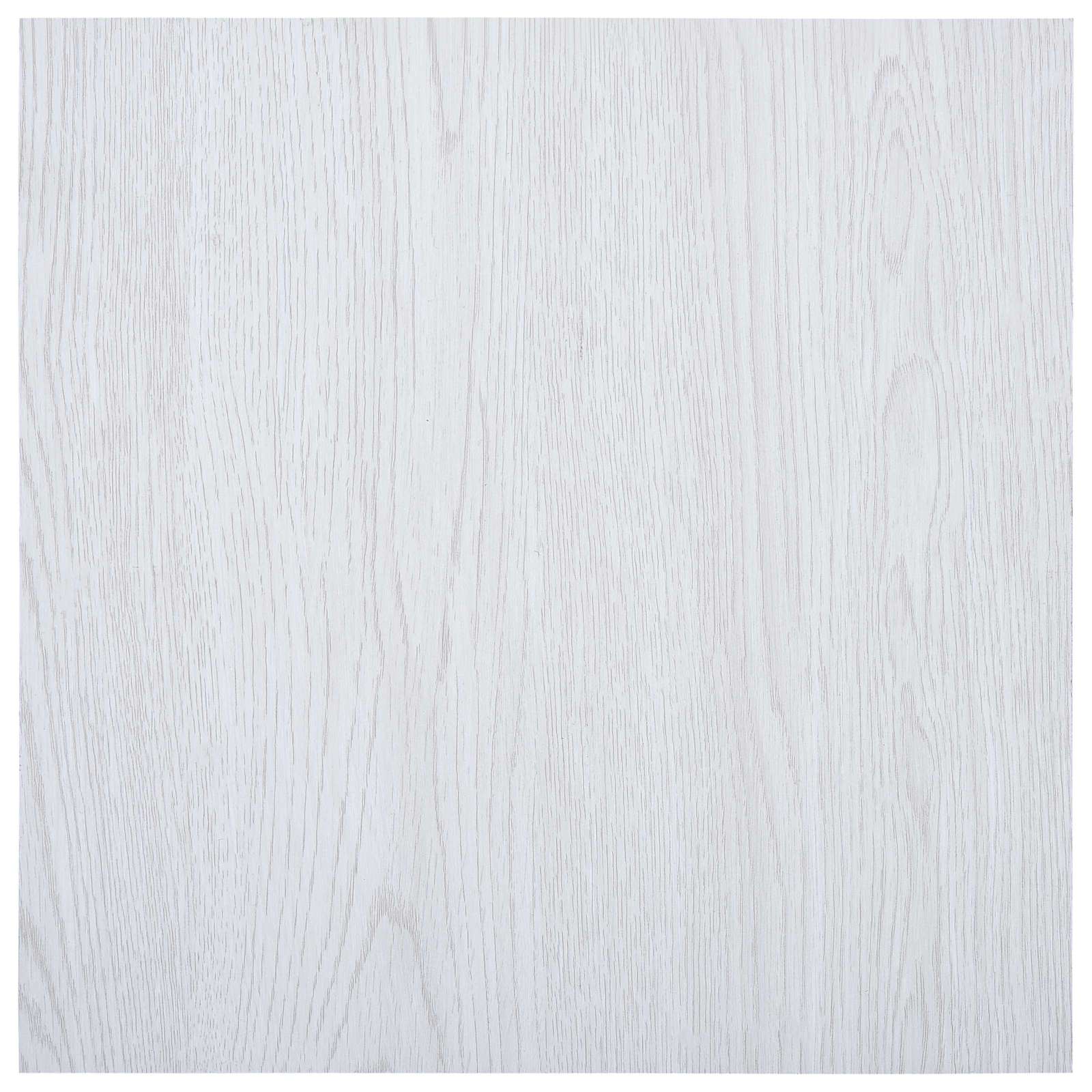 Podne daske 5,11 m² 55 pcs PVC Bijeli drvo
