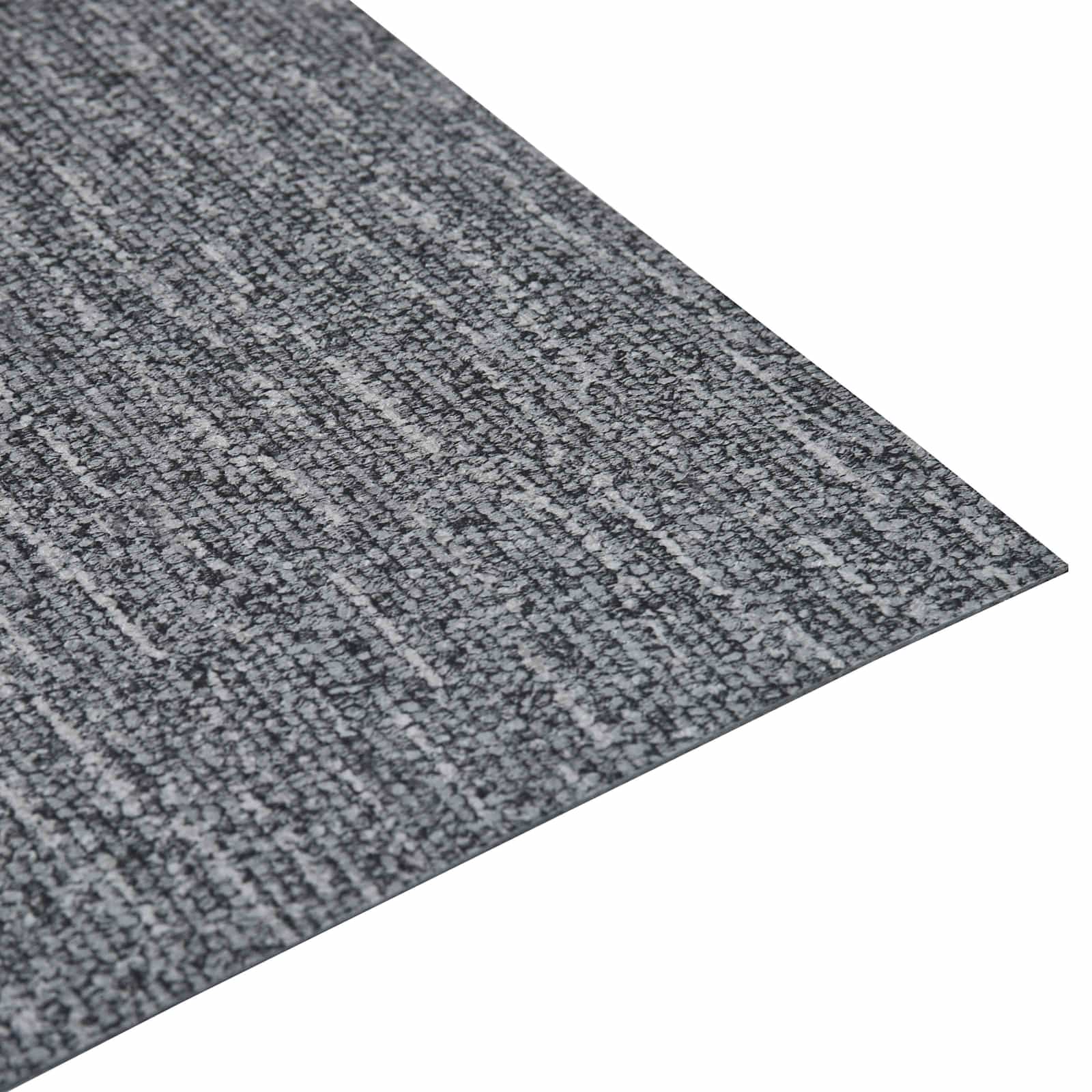 Podne daske 5,11 m² 55 pcs PVC Bijela i siva