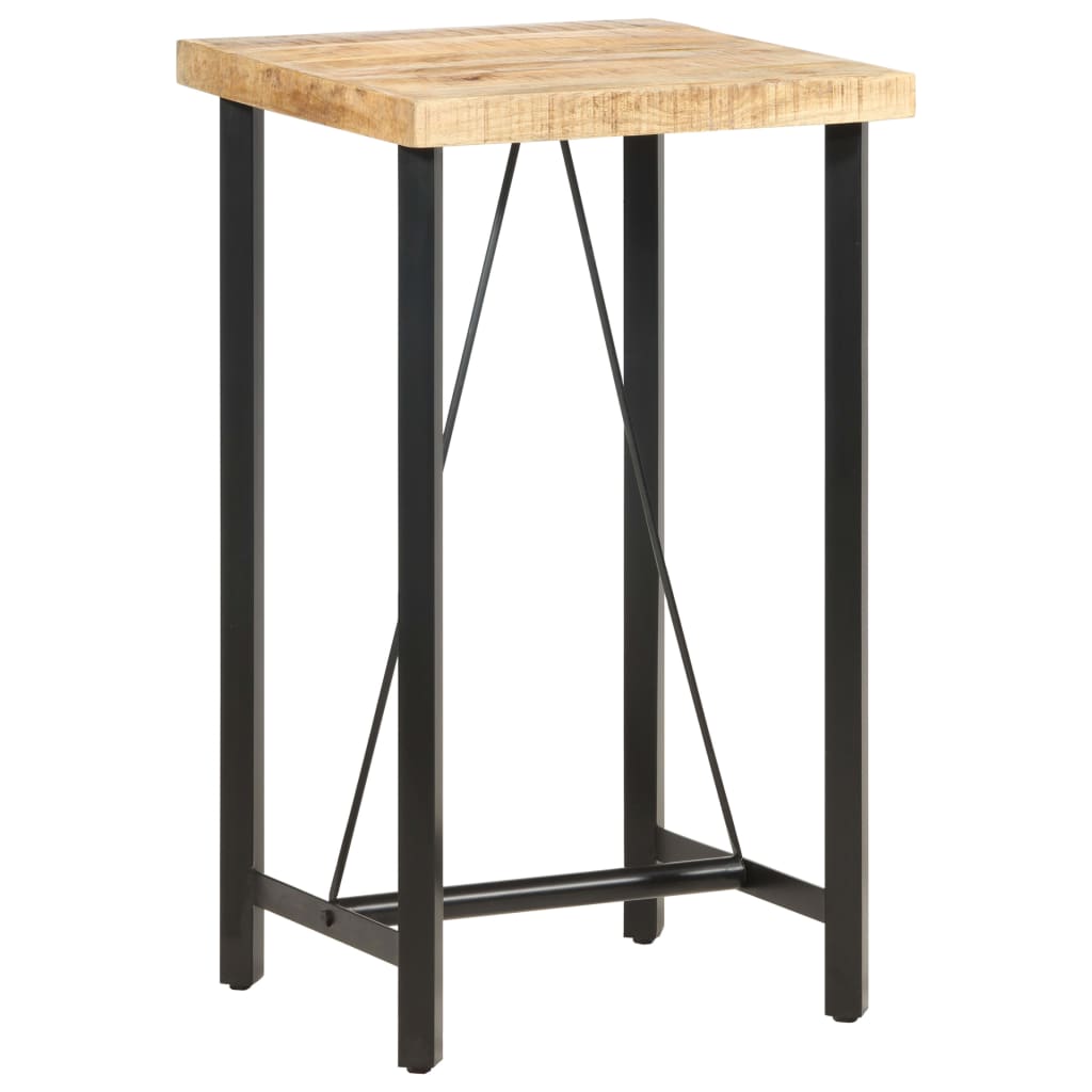 Barski stol 60 x 60 x 107 cm od grubog drva manga