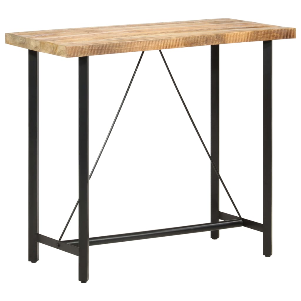 Barski stol 120 x 58 x 107 cm od grubog drva manga