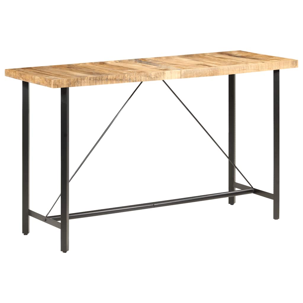 Barski stol 180 x 70 x 107 cm od grubog drva manga