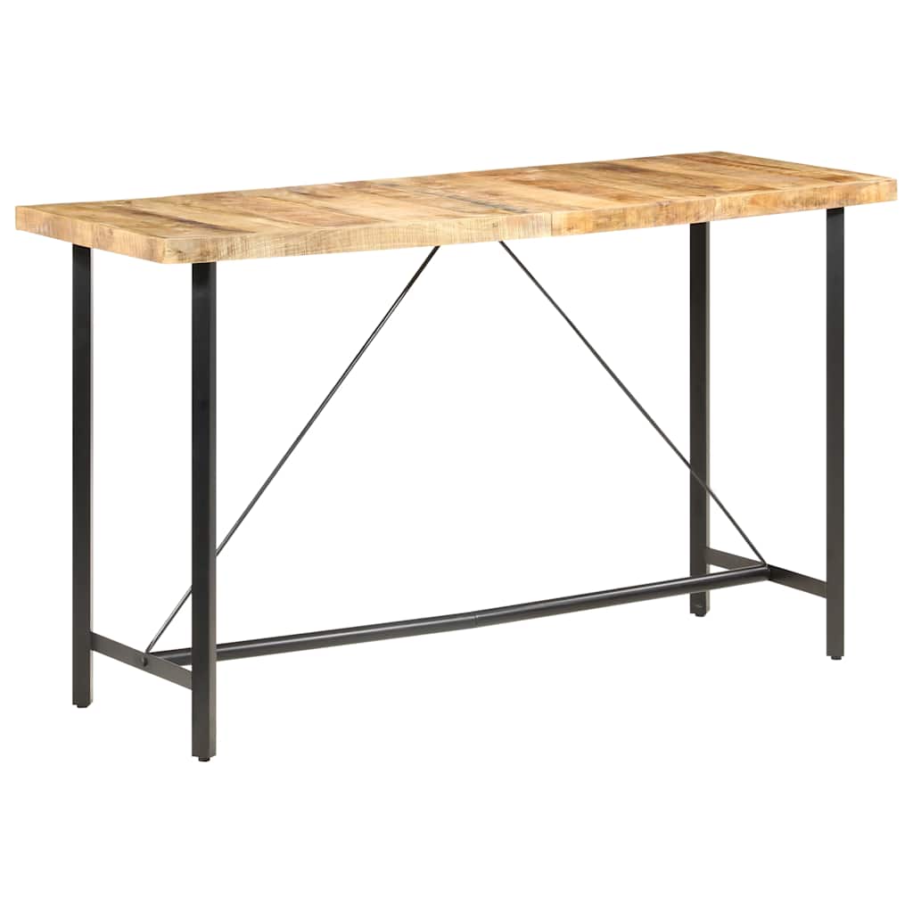 Barski stol 180 x 70 x 107 cm od grubog drva manga