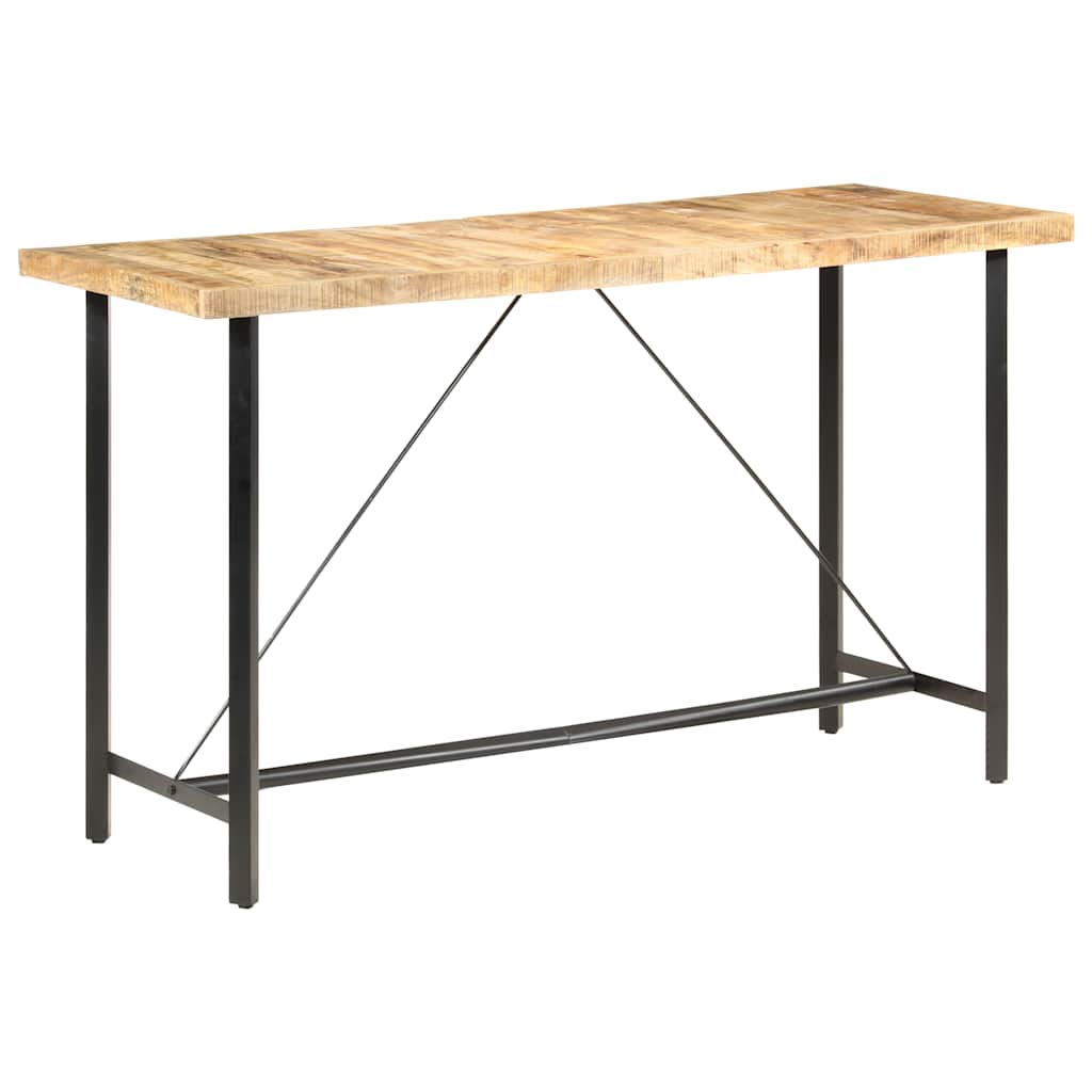 Barski stol 180 x 70 x 107 cm od grubog drva manga