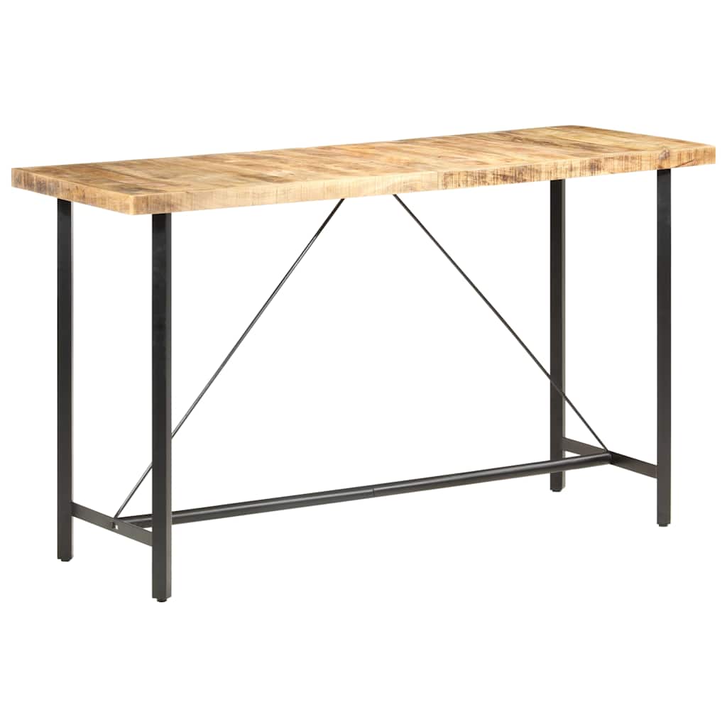Barski stol 180 x 70 x 107 cm od grubog drva manga