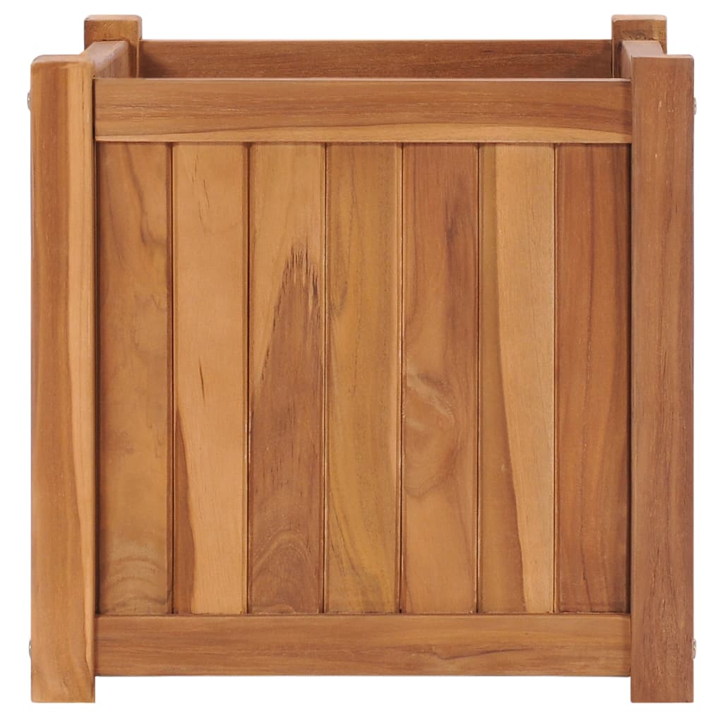 Povišena gredica 40 x 40 x 40 cm od masivne tikovine