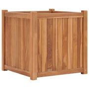 Povišena gredica 50 x 50 x 50 cm od masivne tikovine